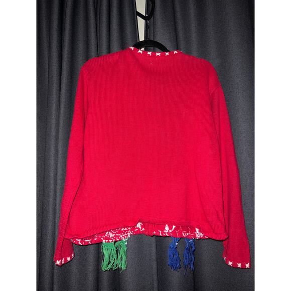 Ugly Christmas Sweater Xmas Cardigan Size XL - Picture 3 of 3